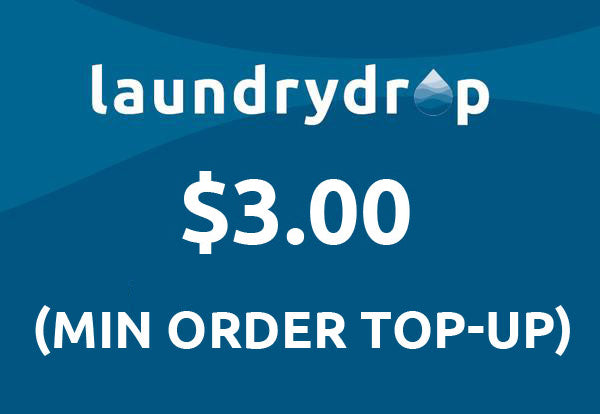 $3 Minimum Order Top-up